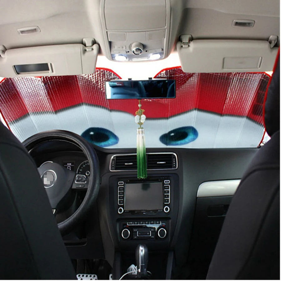 SUNEYES – Foldable Windshield Sunshade for Heat and UV Protection