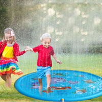 AQUACIRCLE - Inflatable Sprinkler Mat for 360° Backyard Cooling