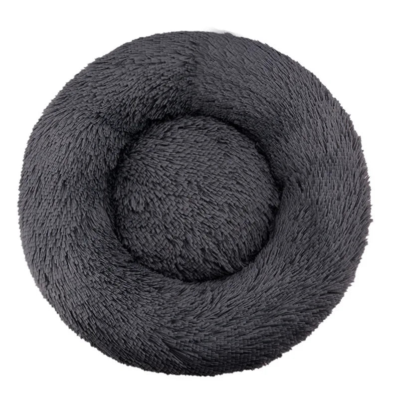 PAWVELLE - Plush Round Pet Sofa for Cozy Statement Seating