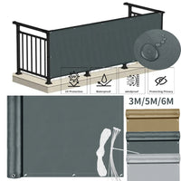 PRIVANET – Outdoor Privacy Shade Cloth for Deck, Fence, and Terrace