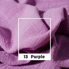 ROSAVEN - Textured Cotton Gauze Table Runner for Romantic Tables