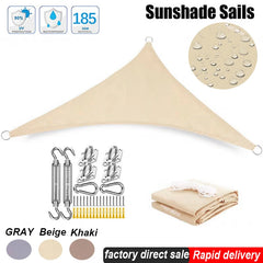 CANOPYWAVE - Sculptural Triangle Shade Sail for Cooler Outdoor Living