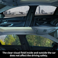 MESHLUNE - Mesh Car Window Shades for UV Protection and Cooler Rides