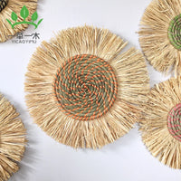 SAVRUMA - Moroccan Woven Wall Art for Warm Textural Depth
