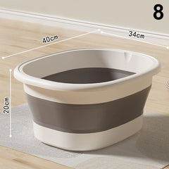 FOLDARA - Foldable Massage Foot Bath for Relief and Easy Storage