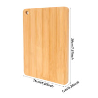 Wooden Cutting Board Bamboo Food Cutting Table Kitchen Serving Board Thickened Chopping Panel for Meat Fruit Vegetables Bread
