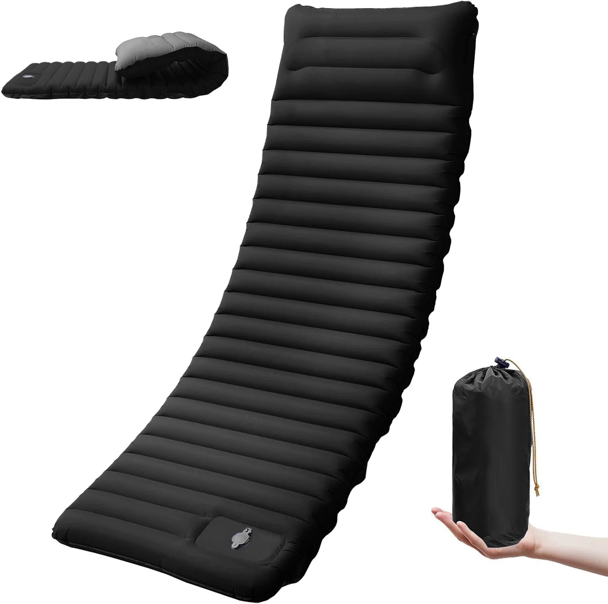 NESTIQO - Modular Self-Inflating Camping Pad for Cushioned Sleep