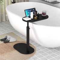 TUBORIA - Adjustable Bamboo Bath Table for Essentials Within Reach