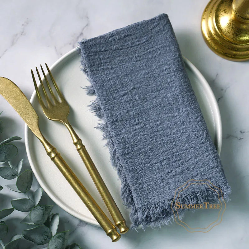 TAVRINA - Cotton Napkin Set for Artfully Layered Tablescapes