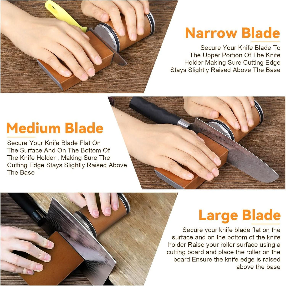 SHARPEDGE - Rolling Knife Sharpener for Precise, Consistent Edges