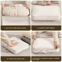 STOWIVA - Compression Storage Bag Set for Clutter-Free Closets