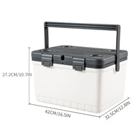 COLDVOYAGER - Insulated Cooler Box for Fresh Food and Cold Drinks