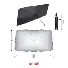 AUVELIS - Folding Windshield Umbrella for a Cooler Parked Car