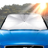 AUVELIS - Folding Windshield Umbrella for a Cooler Parked Car