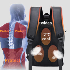 COOLTERRA - Sac à dos isotherme de 33L pour transporter des aliments frais sans risque de fuite