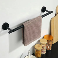 No Drill or Drill Retractable Towel Bar, 304 Stainless Steel Wall Mounted Towel Rack, Adjustable Hanging Drying Bar for Bathroom