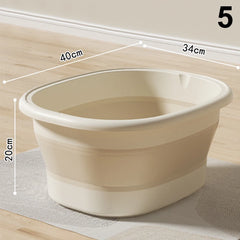 FOLDARA - Foldable Massage Foot Bath for Relief and Easy Storage