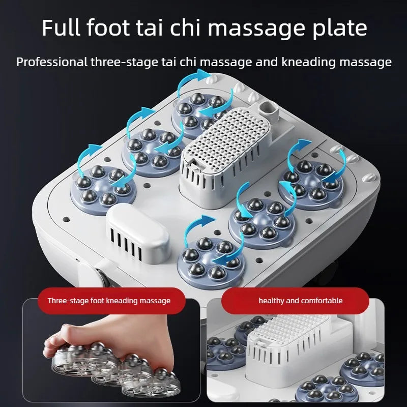 SOLVYRA - Heated Foot Spa With Massage and Remote-Controlled Comfort