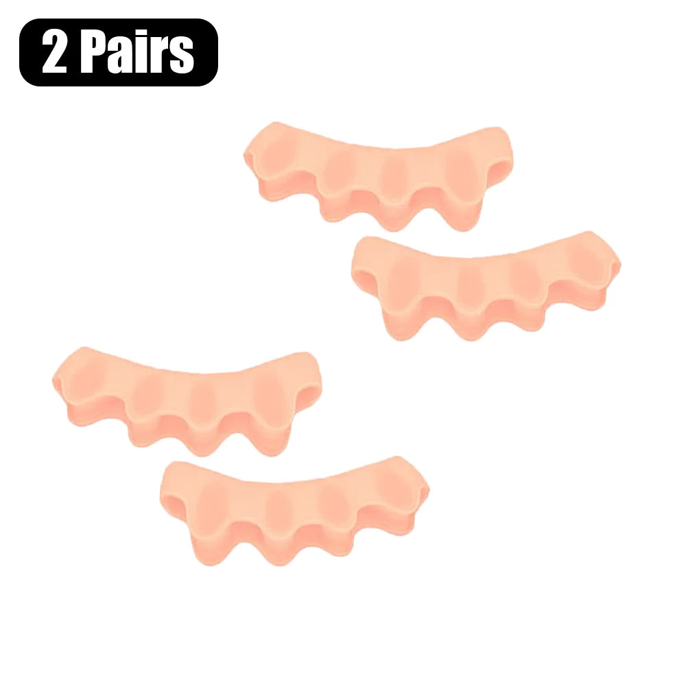 TOEVIRA - Rubber Toe Separators for Bunion Relief and Better Alignment