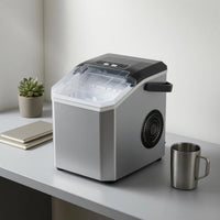 CRYSTAFROST - Compact Bullet Ice Maker for Fresh Ice Anywhere