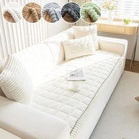 LOUNIVA - Flannel Sofa Cushion for Secure, Layered Comfort