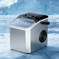 CRYSTAFROST - Compact Bullet Ice Maker for Fresh Ice Anywhere