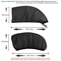 MESHLUNE - Mesh Car Window Shades for UV Protection and Cooler Rides
