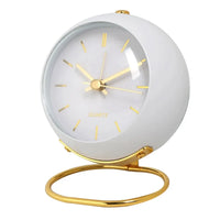 Nordic Creative Electronic Desk Clock, Minimalist Children's Alarm Clock, New Desktop Bedside Student Silent Luminous Pointer