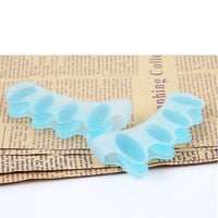 Protective Toe Separator Suitable Bunion Yoga Gel Silicone Hammer Toes Corrector for Women Men Straighteners Overlapping 1 Pair