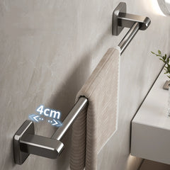 TOVELIQ - Self-Adhesive Towel Rail for Drill-Free Storage