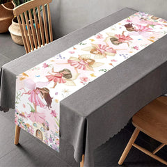 TULIVEL - Floral Table Runner for an Artful Spring Tablescape