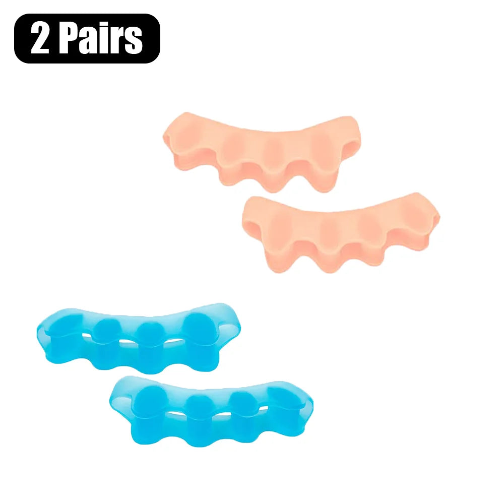 TOEVIRA - Rubber Toe Separators for Bunion Relief and Better Alignment