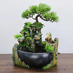 SERENOVA - Sculptural Waterfall Fountain for a Calming Focal Point