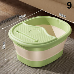 FOLDARA - Foldable Massage Foot Bath for Relief and Easy Storage