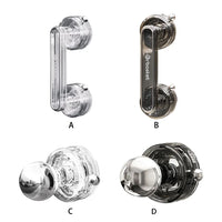 Strong Suction Cup Handrail Bathroom Reusable Handle For Bathroom Handrail Grab Bathroom Door Can Be Transparent