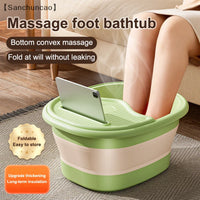 FOLDARA - Foldable Massage Foot Bath for Relief and Easy Storage