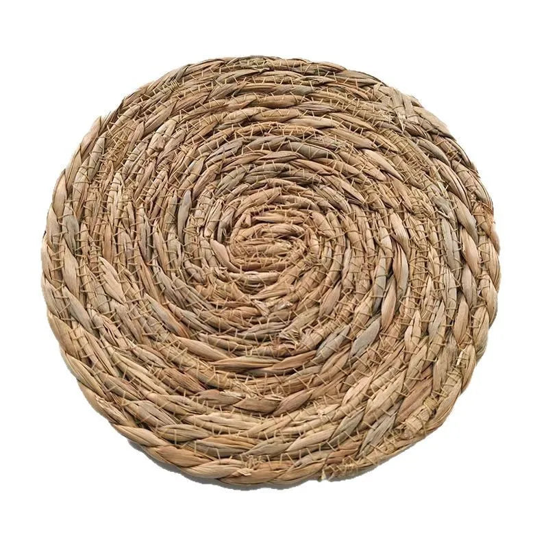 WEAVLORA - Handwoven Rattan Placemats That Protect Dining Tables