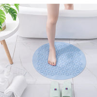 VELSORA - Sculptural Suction Bath Mat for Steadier Showers