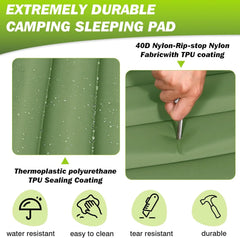 NESTIQO - Modular Self-Inflating Camping Pad for Cushioned Sleep