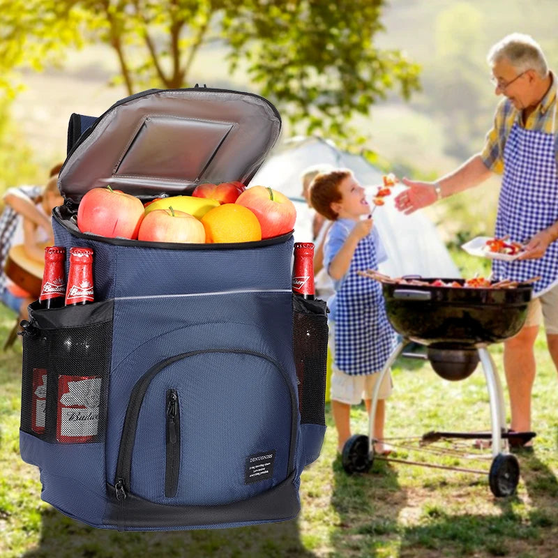COOLTERRA - Sac à dos isotherme de 33L pour transporter des aliments frais sans risque de fuite