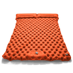 ZEVRILO - Extra-Wide Camping Mattress With Built-In Pump