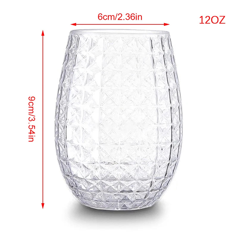 PINELORA - Pineapple Cocktail Cup for Worry-Free Outdoor Sipping