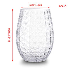 PINELORA - Pineapple Cocktail Cup for Worry-Free Outdoor Sipping