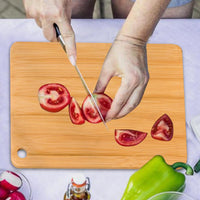 Wooden Cutting Board Bamboo Food Cutting Table Kitchen Serving Board Thickened Chopping Panel for Meat Fruit Vegetables Bread