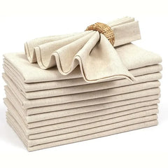 ZELMIVA - Reusable Linen-Style Napkins for Refined Table Settings