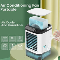 AIRLUMEN - Sculptural Air Cooler for Personal Comfort and Soft Light