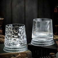 SWIRLUNE - Rotating Whiskey Glass for Fuller Aromas