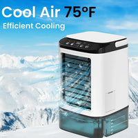 AIRLUMEN - Sculptural Air Cooler for Personal Comfort and Soft Light
