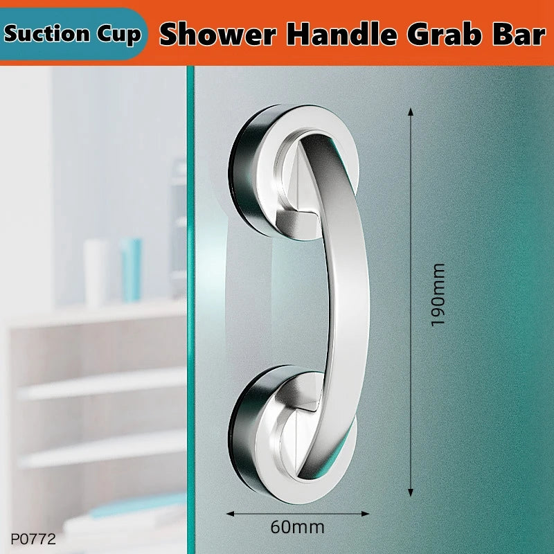 GRABRIX - Suction Grab Bar for Safer Bathtub Support