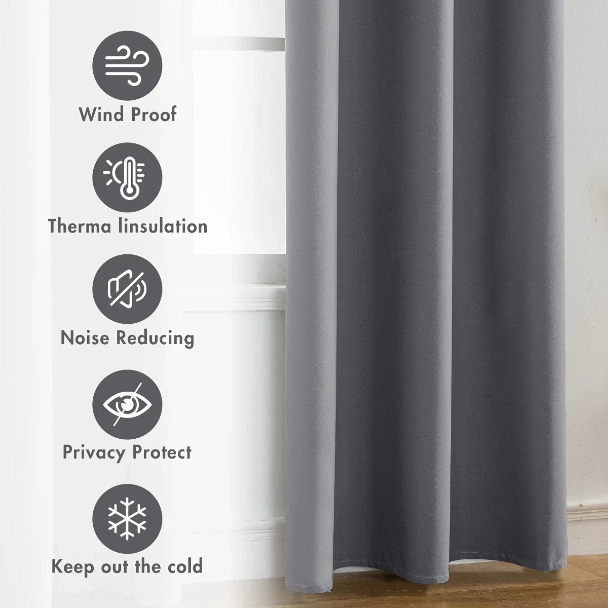 LUXEDRAPE - Statement Blackout Curtains for Darkness and Privacy